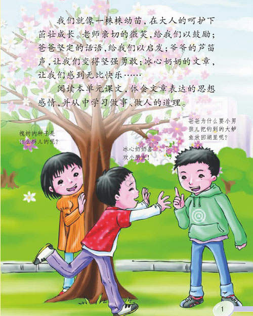 S版第八册课文《种子》