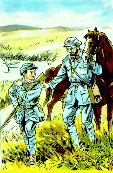 语文A版第六册《马背上的小红军》
