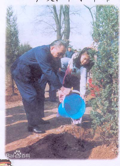 人教版第二册《邓小平爷爷植树》